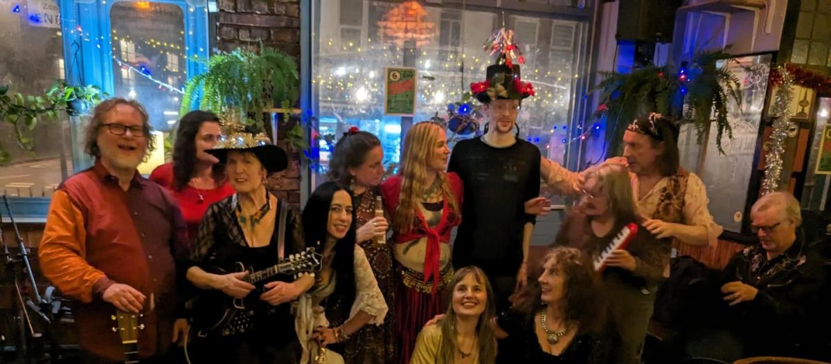 Shkembe Soup. Whirling and swirling music and dance